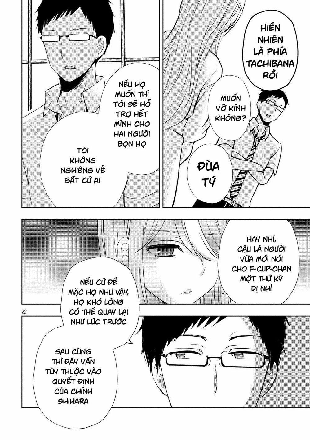 Watari-Kun No Xx Ga Houkai Sunzen 55 trang 24