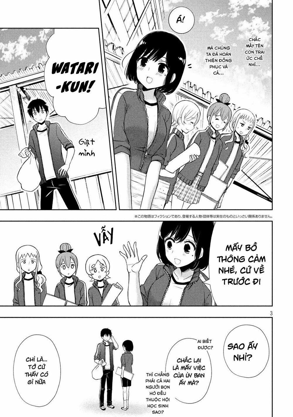 Watari-Kun No Xx Ga Houkai Sunzen 55 trang 4