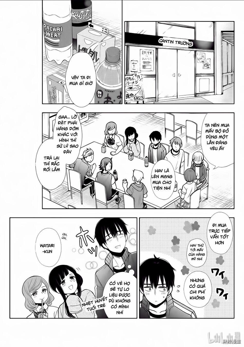 Watari-Kun No Xx Ga Houkai Sunzen 56 trang 17