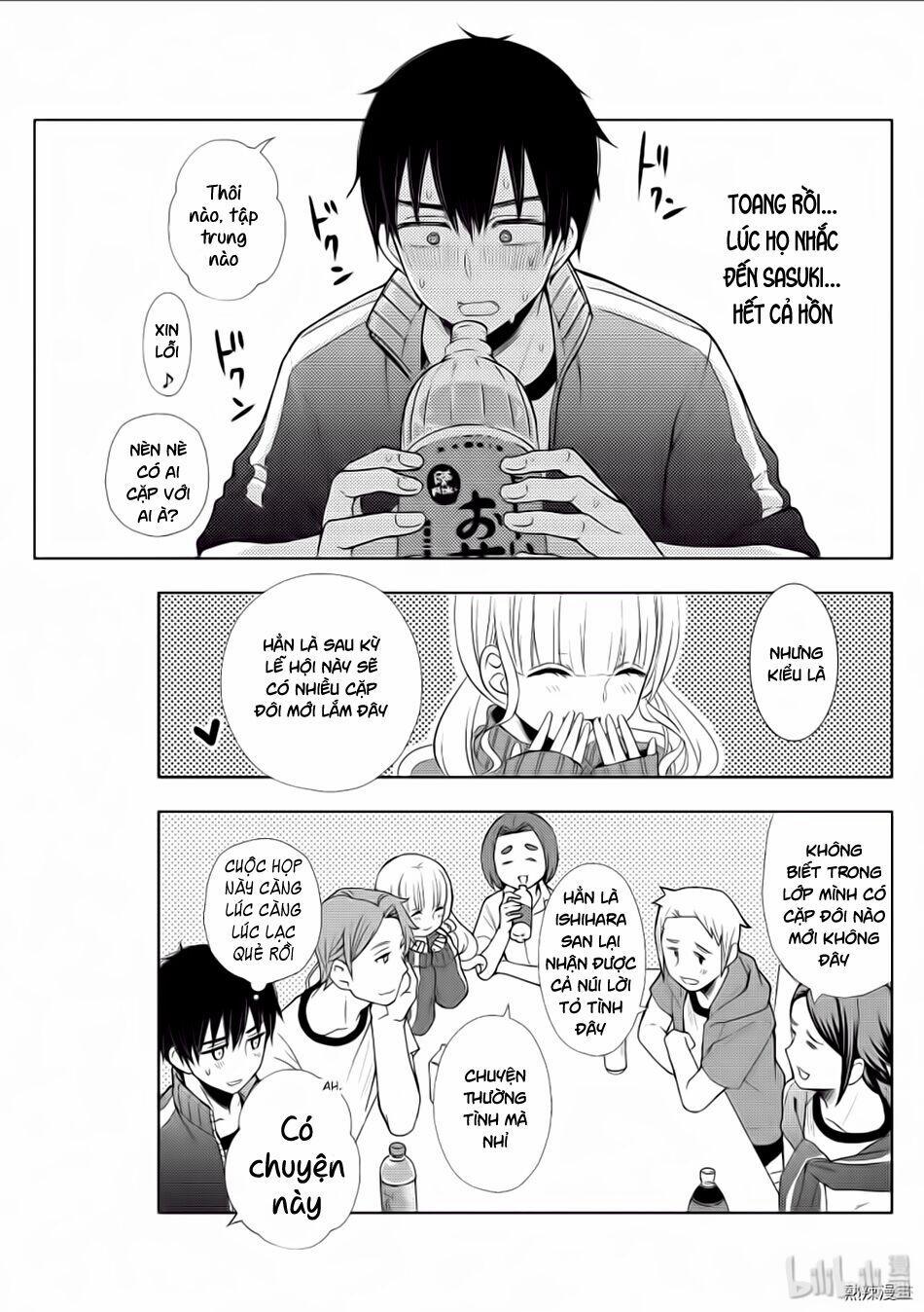 Watari-Kun No Xx Ga Houkai Sunzen 56 trang 19