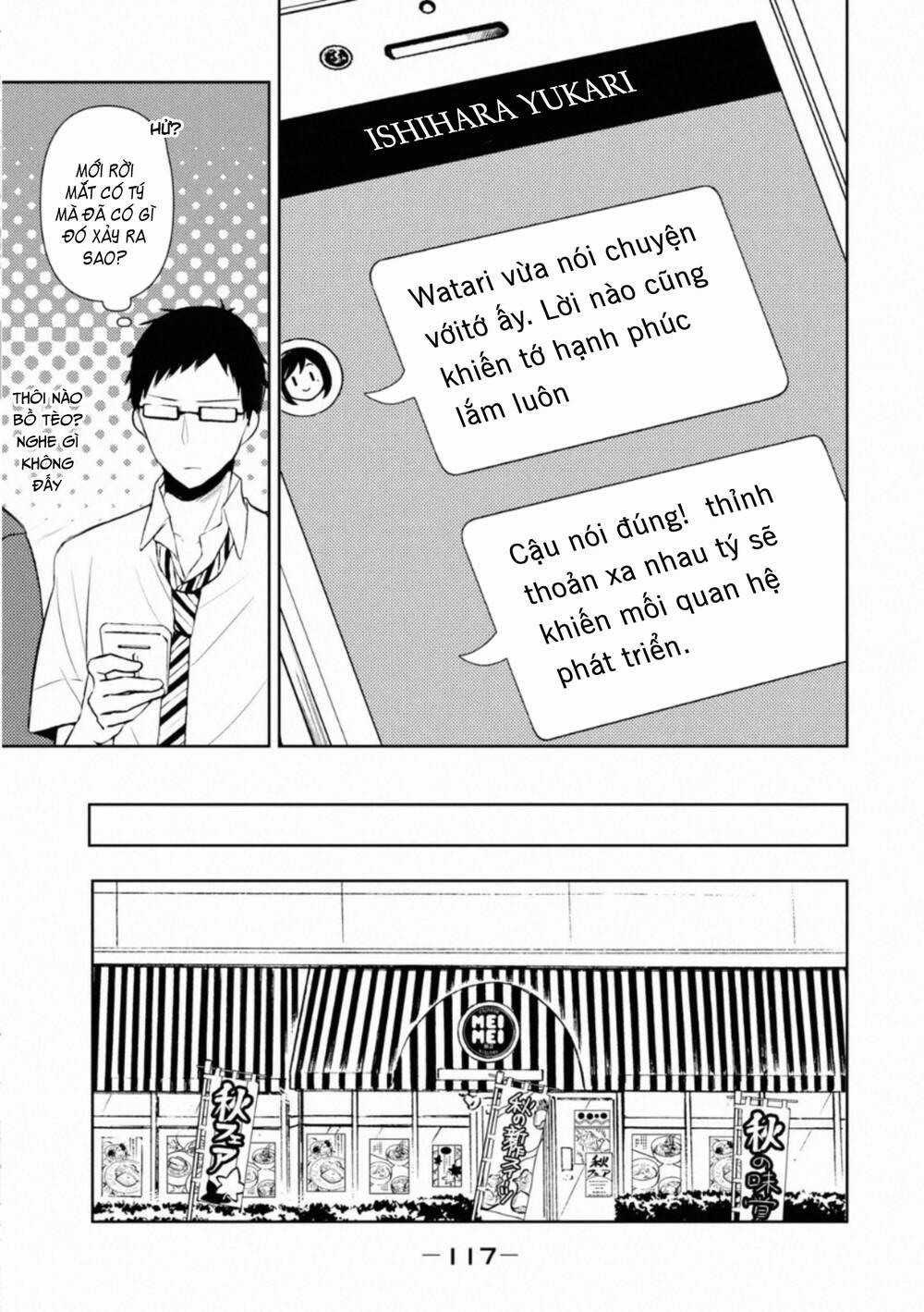 Watari-Kun No Xx Ga Houkai Sunzen 59 trang 10