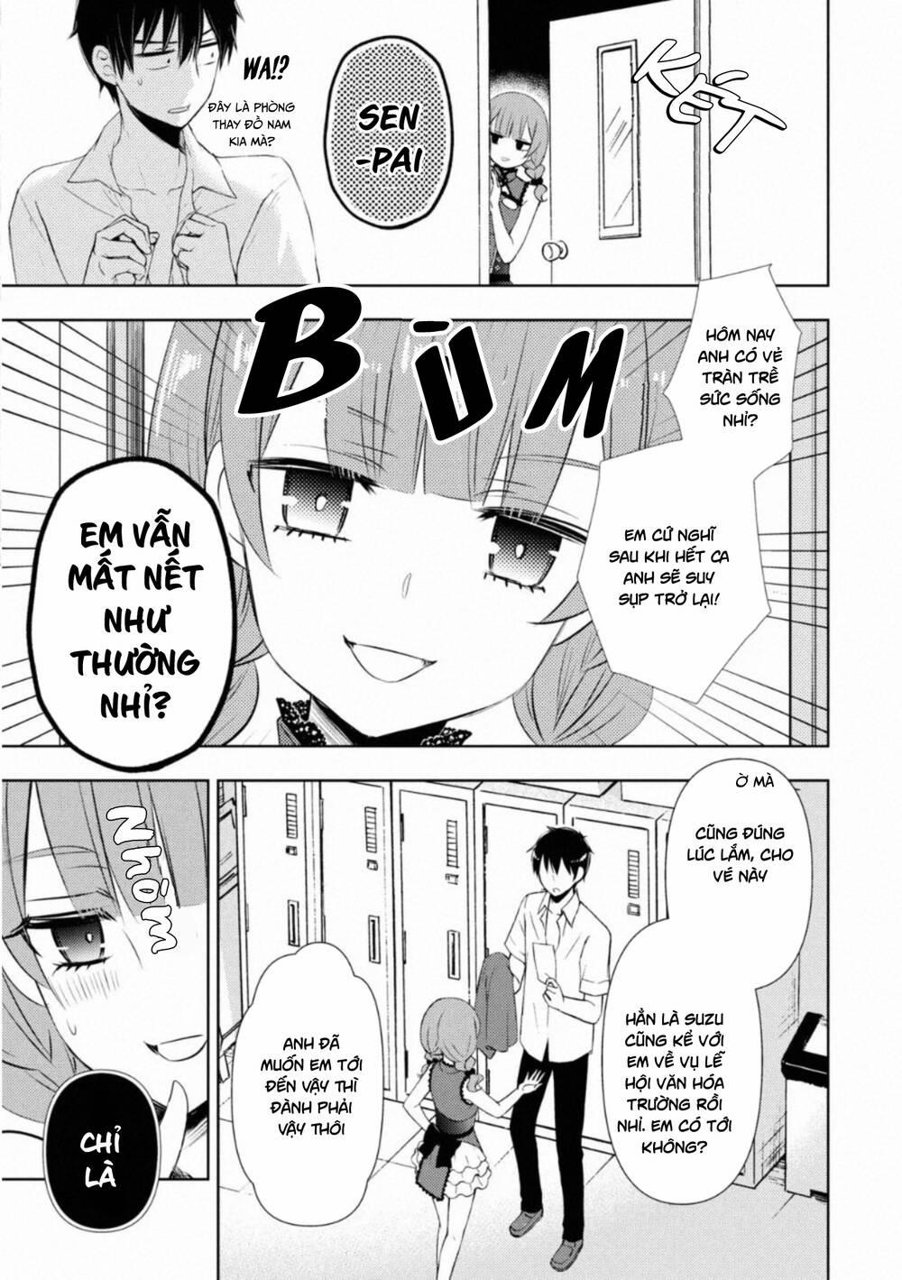 Watari-Kun No Xx Ga Houkai Sunzen 59 trang 12