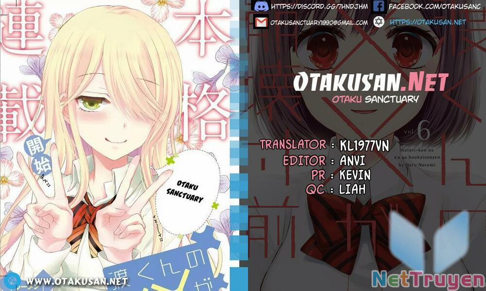 Watari-Kun No Xx Ga Houkai Sunzen 62 trang 0