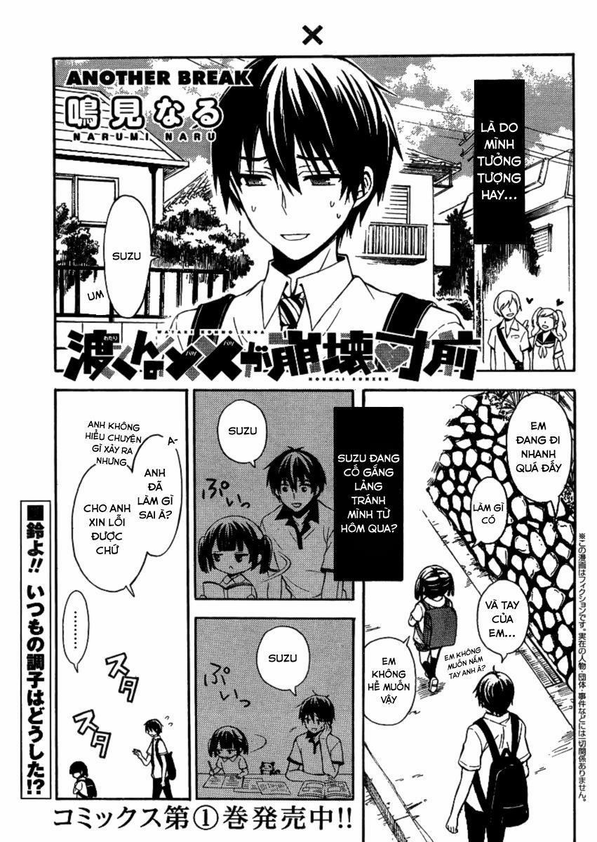 Watari-Kun No Xx Ga Houkai Sunzen 9 trang 1