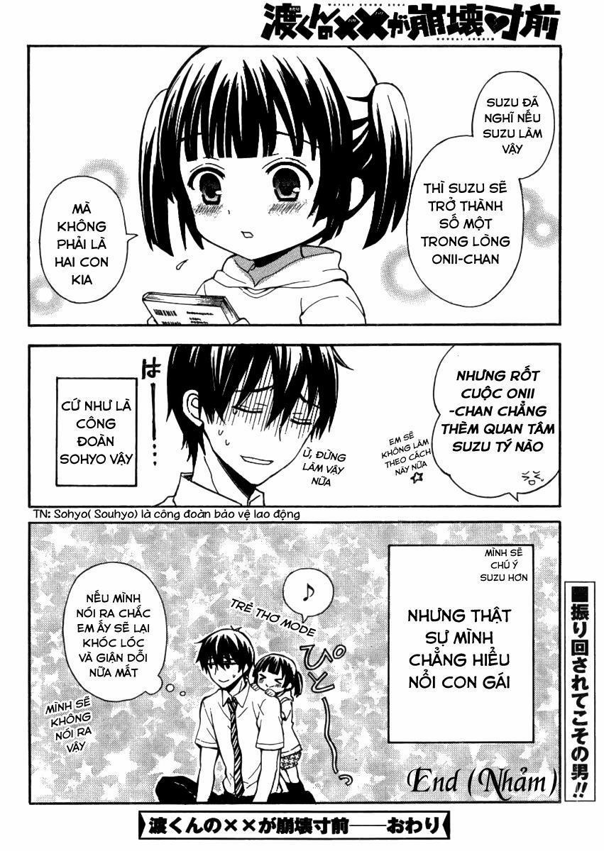 Watari-Kun No Xx Ga Houkai Sunzen 9 trang 16