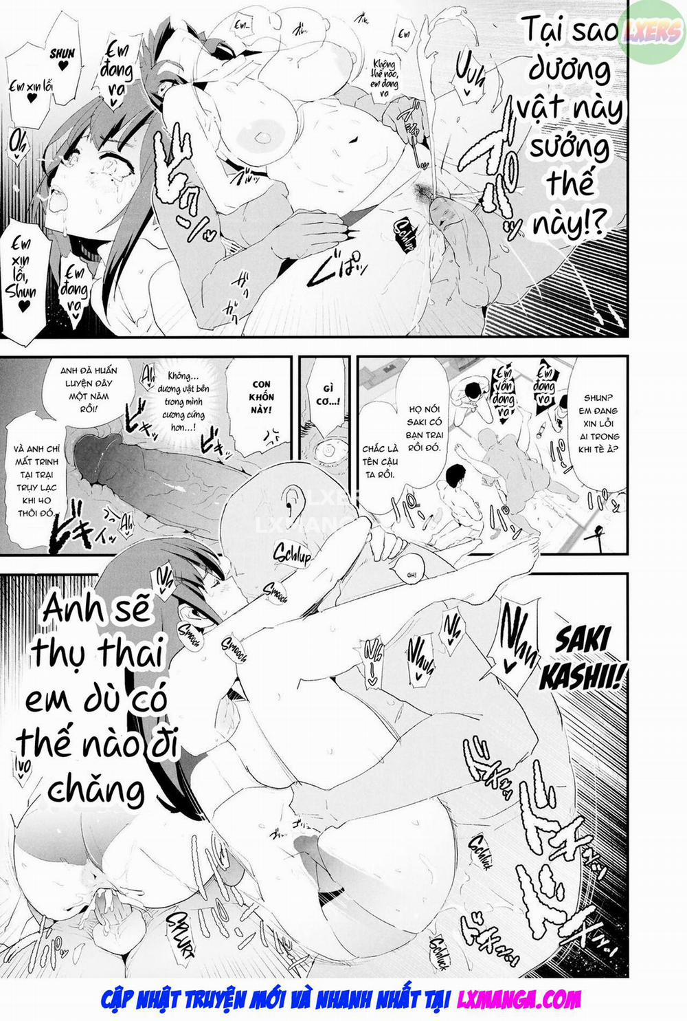 Watashi-tachi no Onaho Koukan Gasshuku Ichinichime Oneshot trang 12
