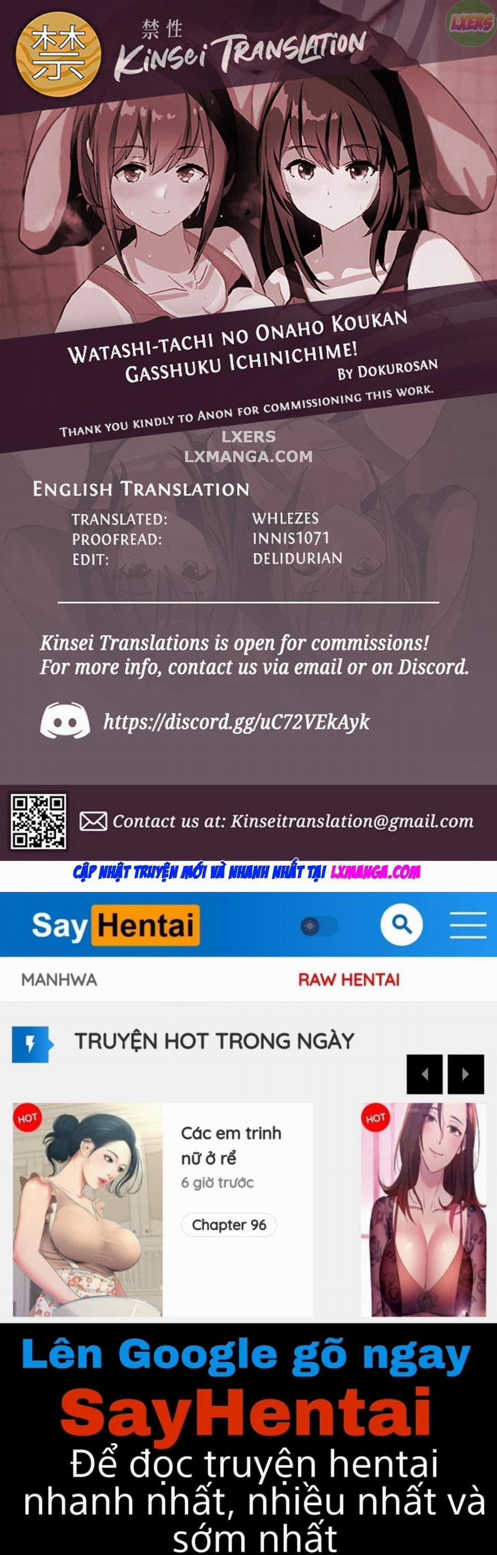 Watashi-tachi no Onaho Koukan Gasshuku Ichinichime Oneshot trang 29