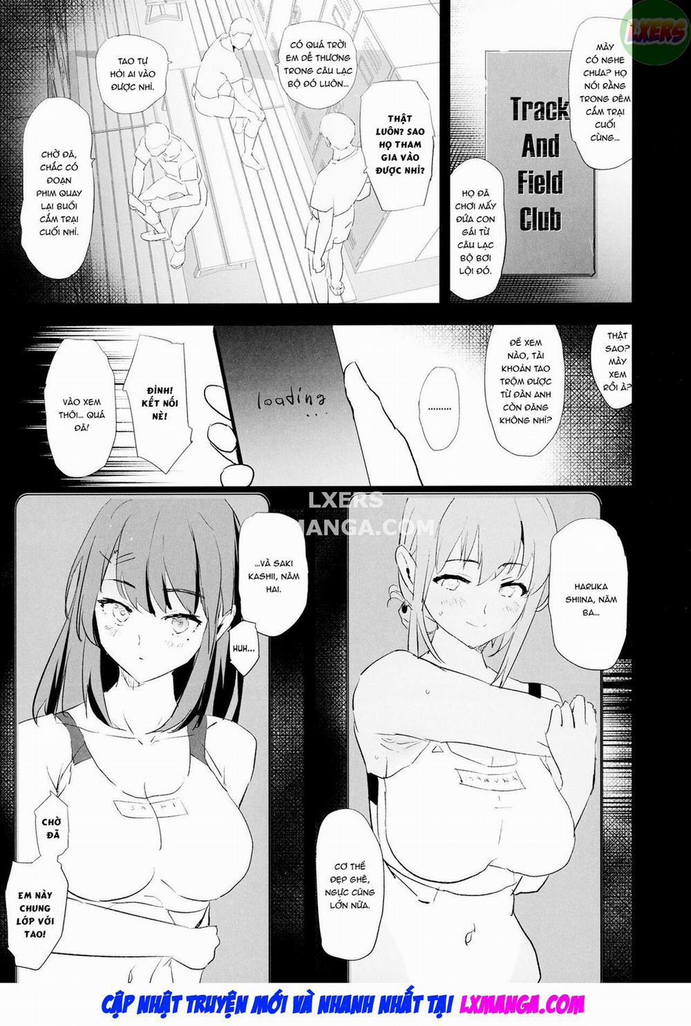 Watashi-tachi no Onaho Koukan Gasshuku Ichinichime Oneshot trang 4