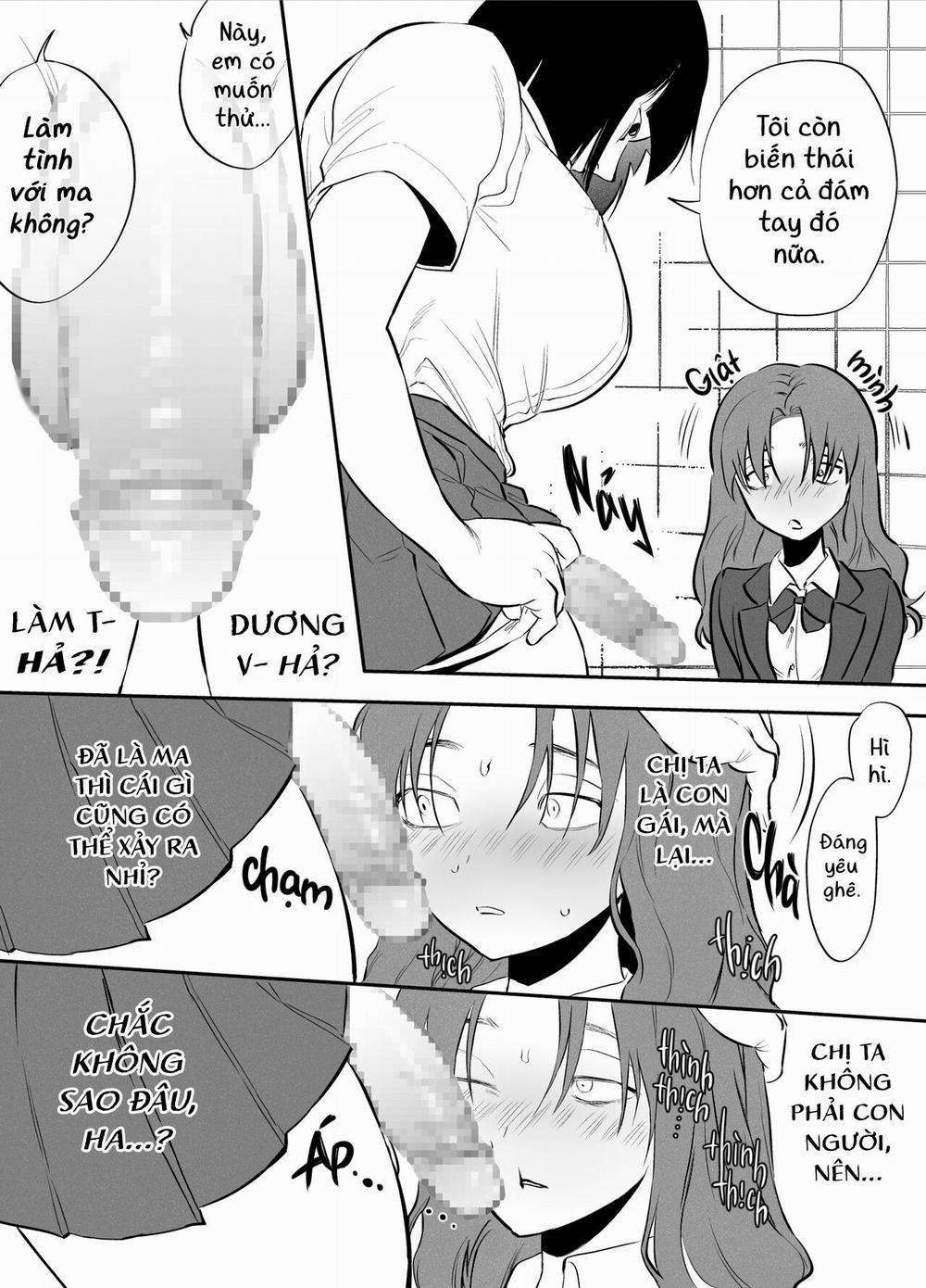Watashi to toire to futanari Hanako-san Oneshot trang 10