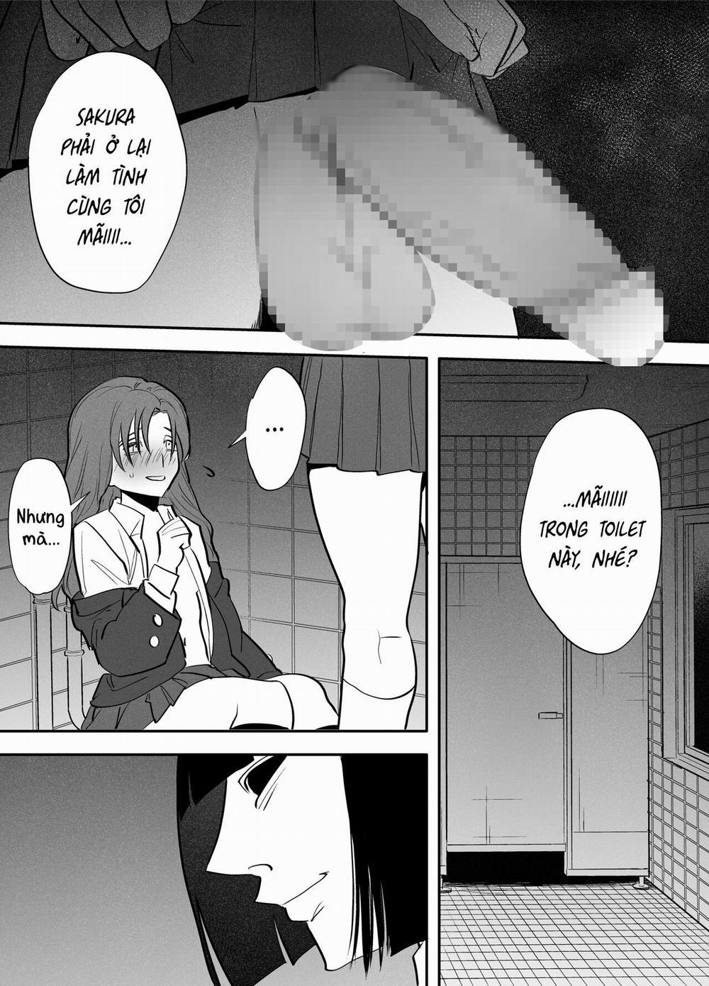 Watashi to toire to futanari Hanako-san Oneshot trang 17