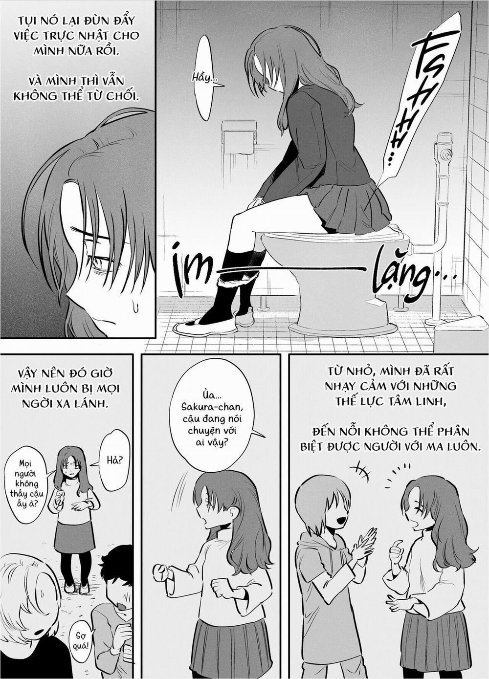 Watashi to toire to futanari Hanako-san Oneshot trang 3