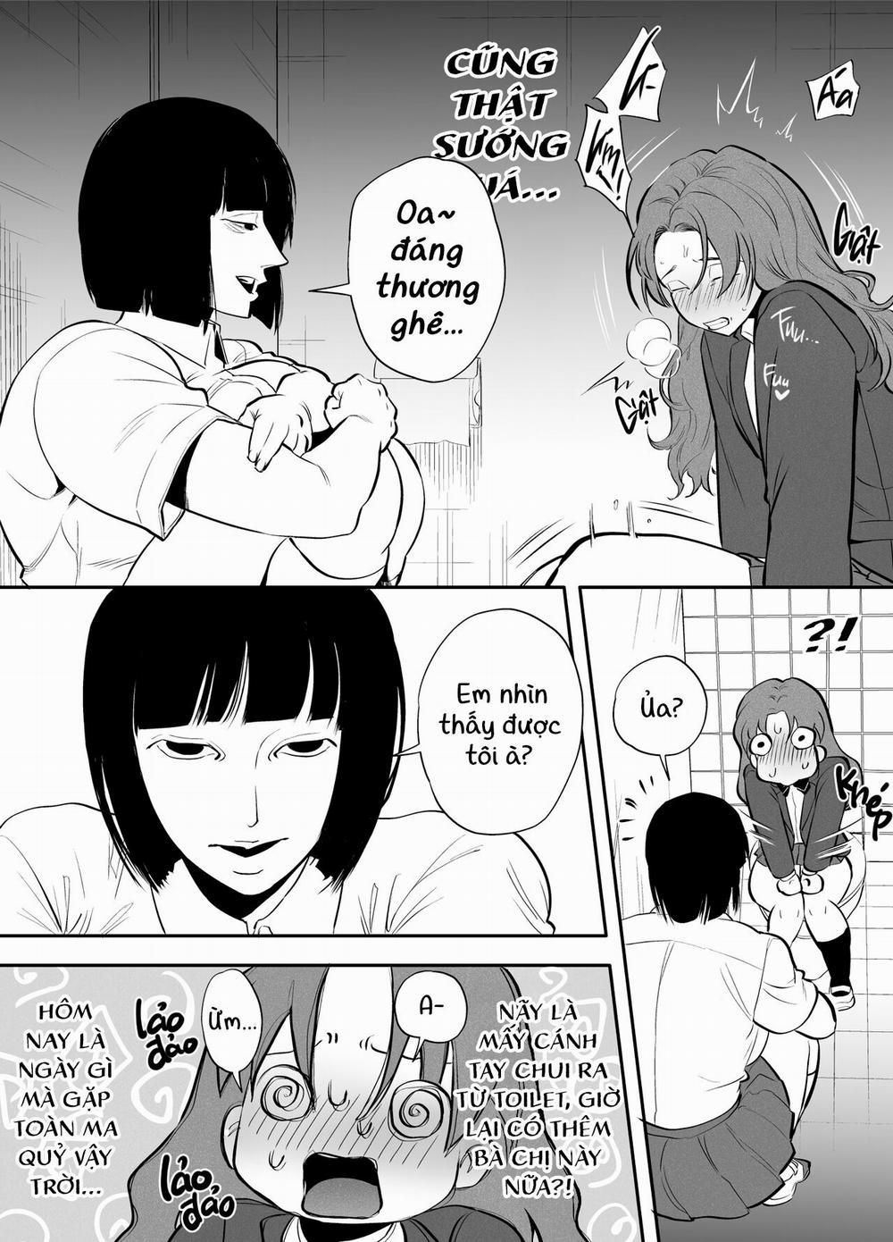 Watashi to toire to futanari Hanako-san Oneshot trang 8