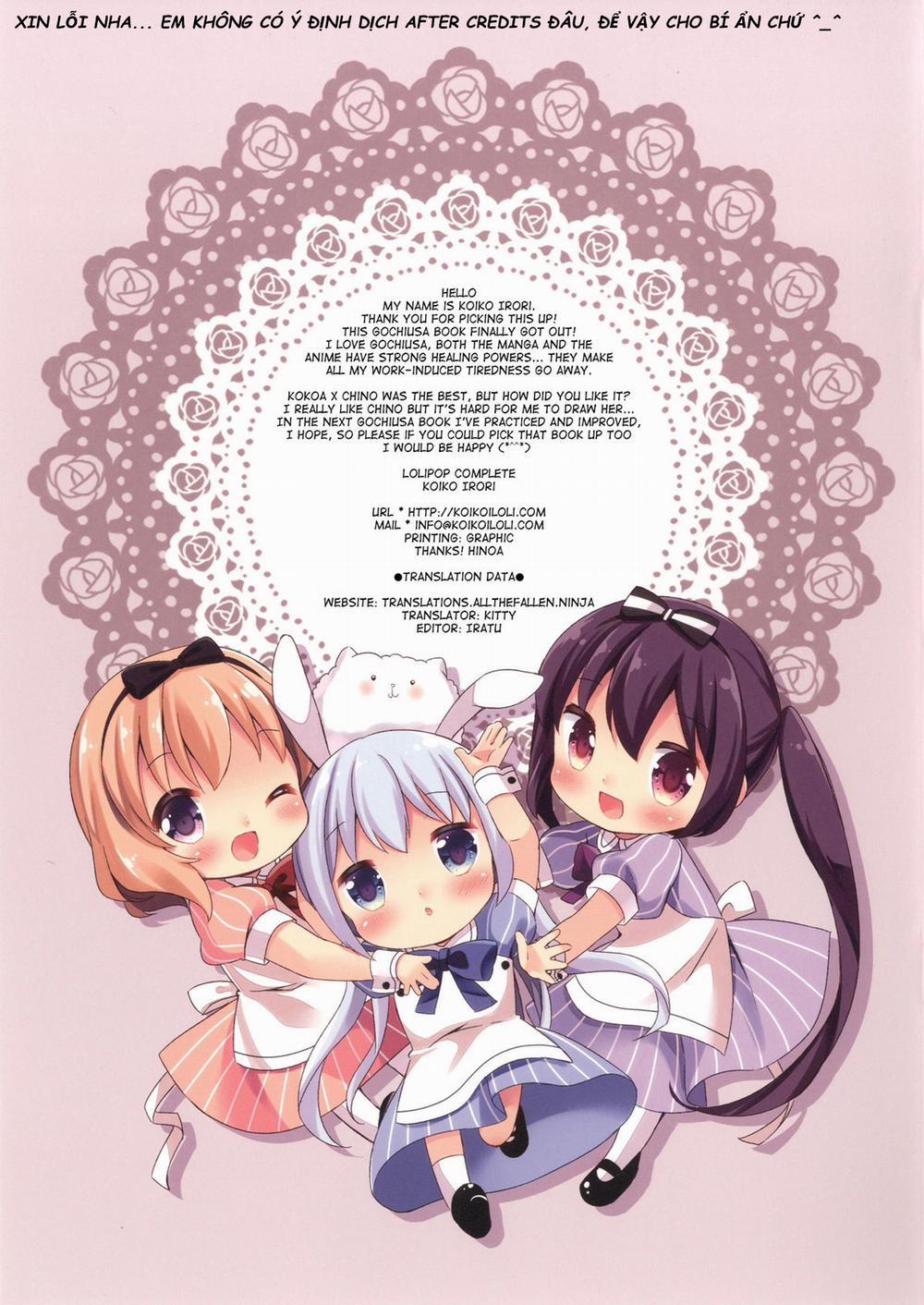 Welcome to rabbit house LoliCo05 (Gochuumon wa Usagi desu ka?) Oneshot trang 11