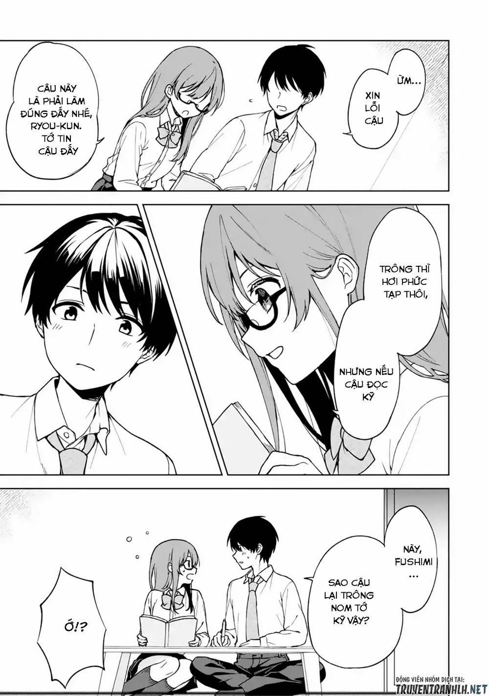 When I Rescued A Beautiful Girl Who Was About To Be Mol*sted, It Was My Childhood Friend 0 0 Buổi học riêng với Fushimi trang 16