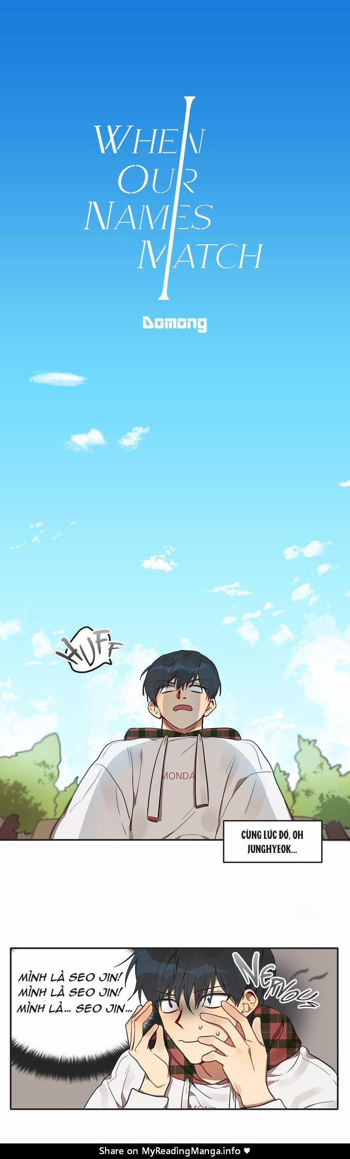 When Our Names Match 3 trang 0