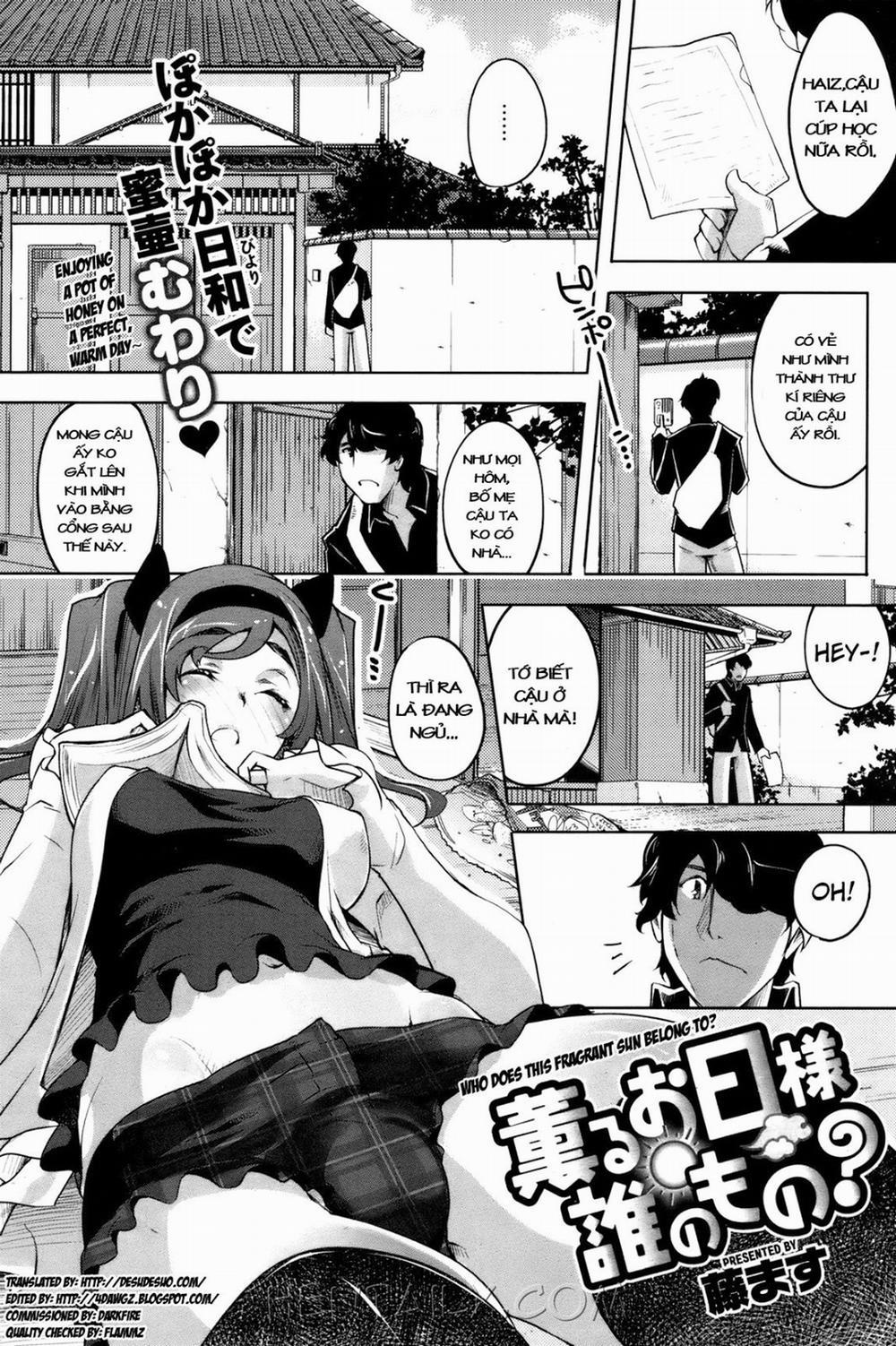 Who Does This Fragrant Sun Belong To Oneshot trang 0