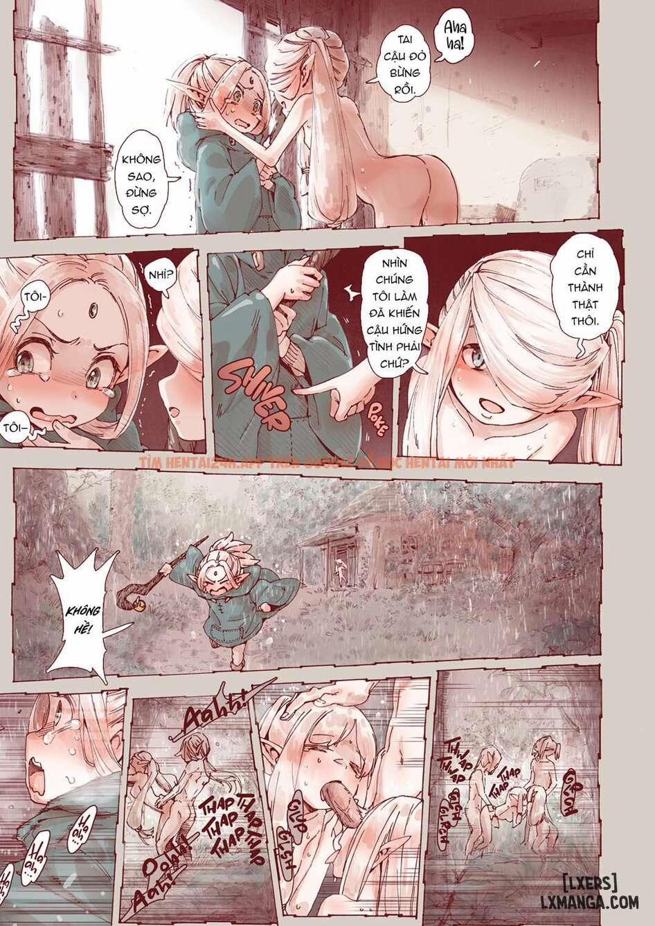 Witch Of Depravity: How The Young Hero And A Tiny Elf Fell Victim To A Sorceress 2 trang 4