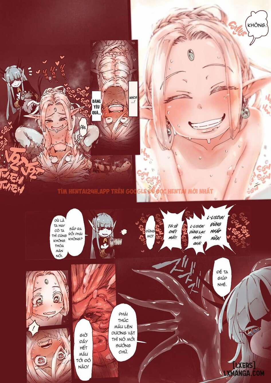 Witch Of Depravity: How The Young Hero And A Tiny Elf Fell Victim To A Sorceress 3 trang 7