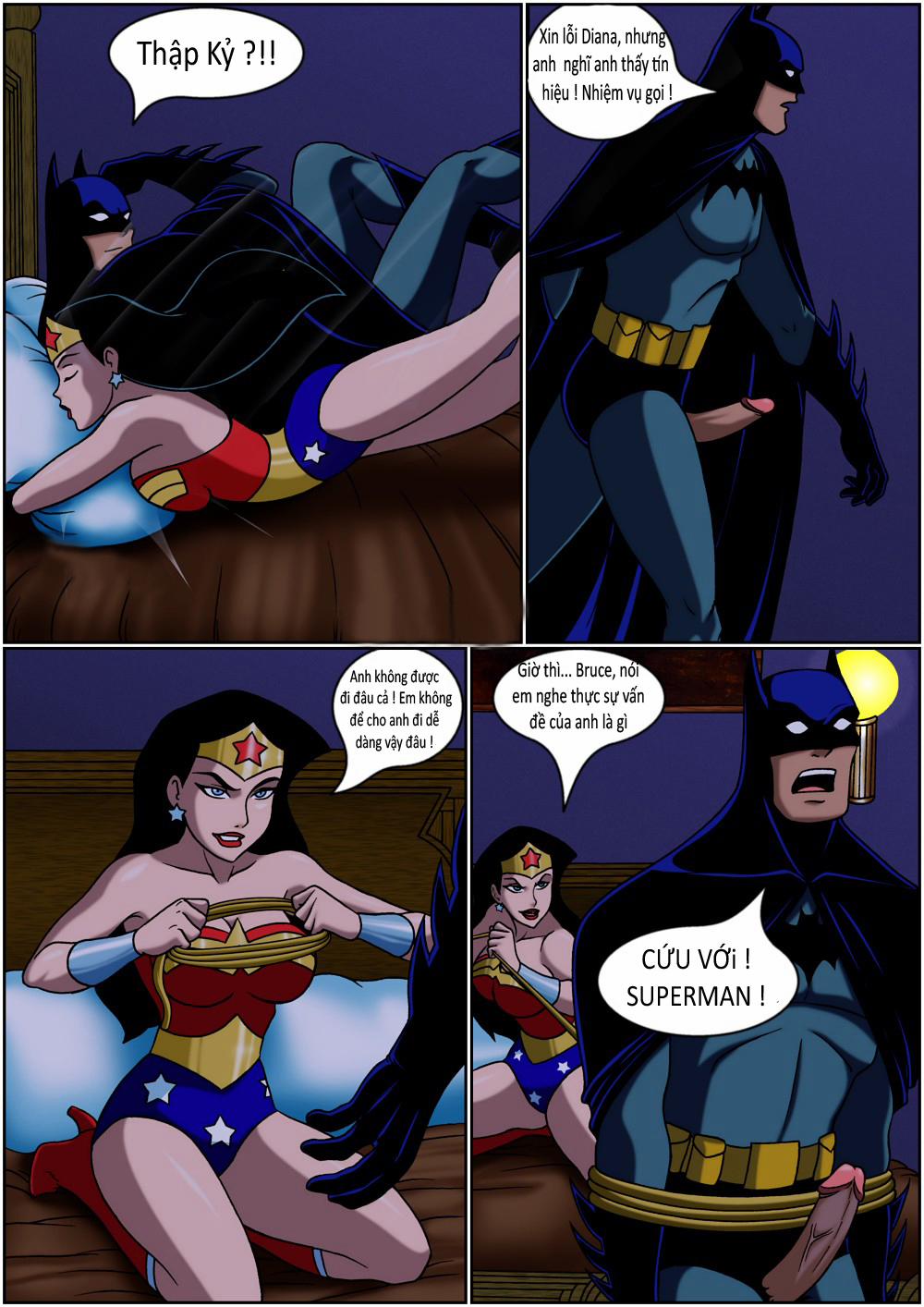 Wonder Woman XXX BatMan Oneshot trang 8