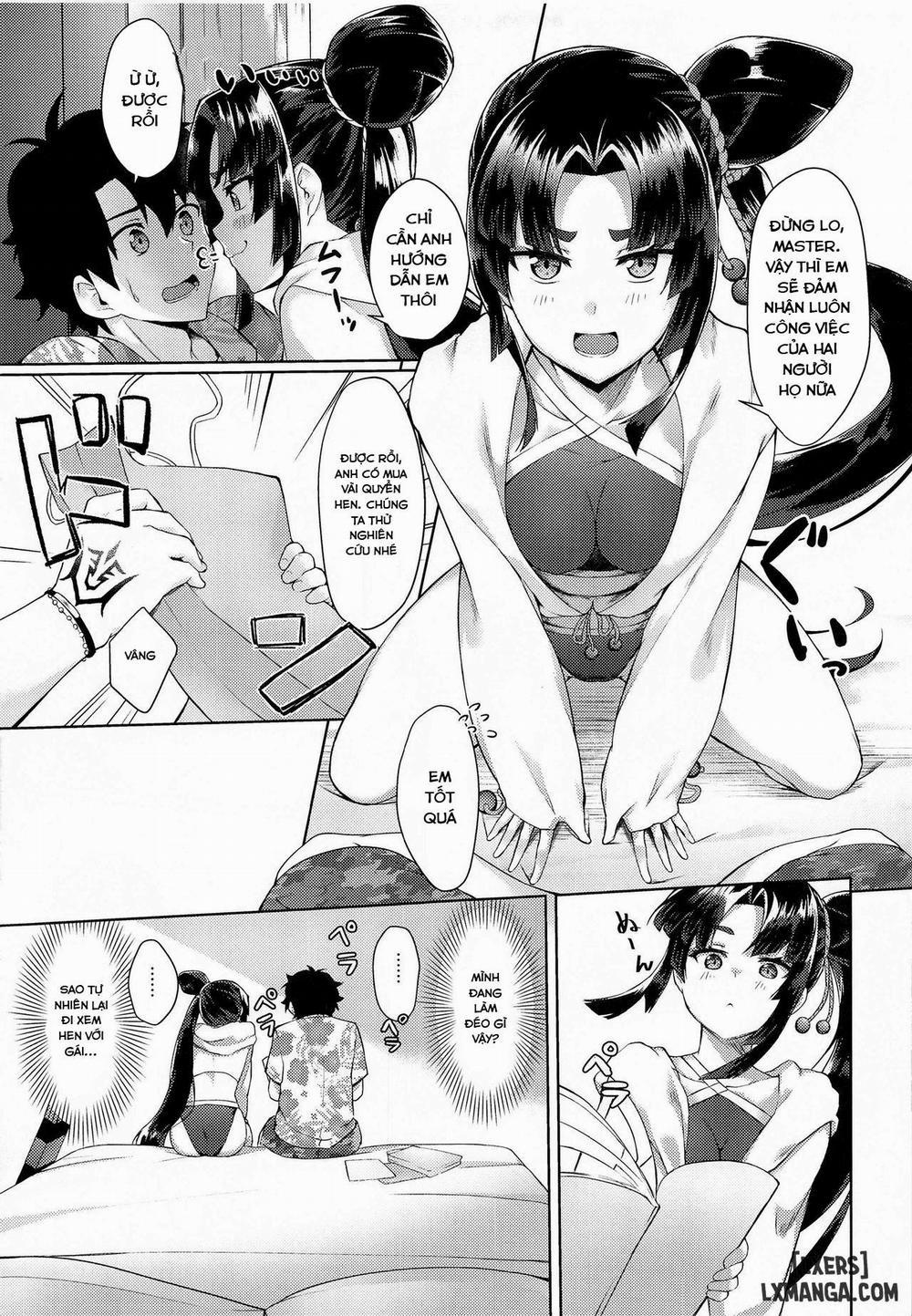 Working on a Draft with Ushiwakamaru Oneshot trang 3