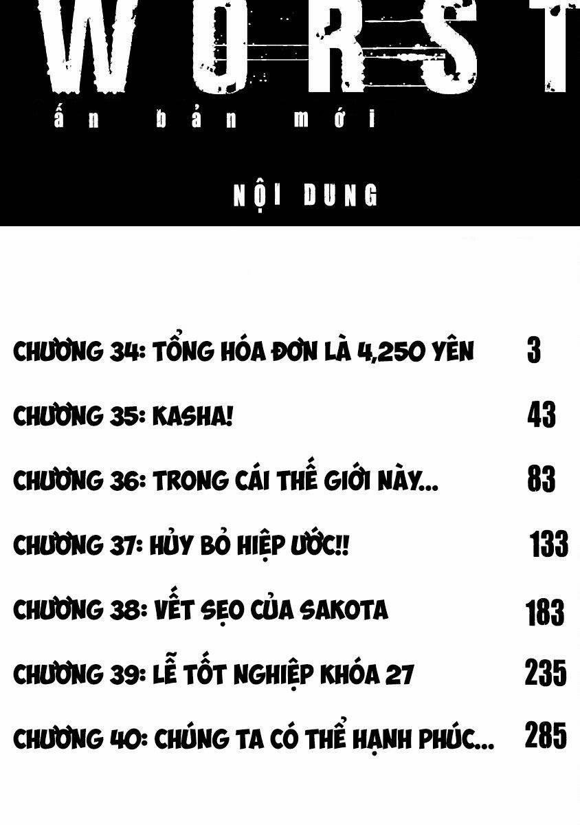 Worst Ấn Bản Mới 34 trang 1