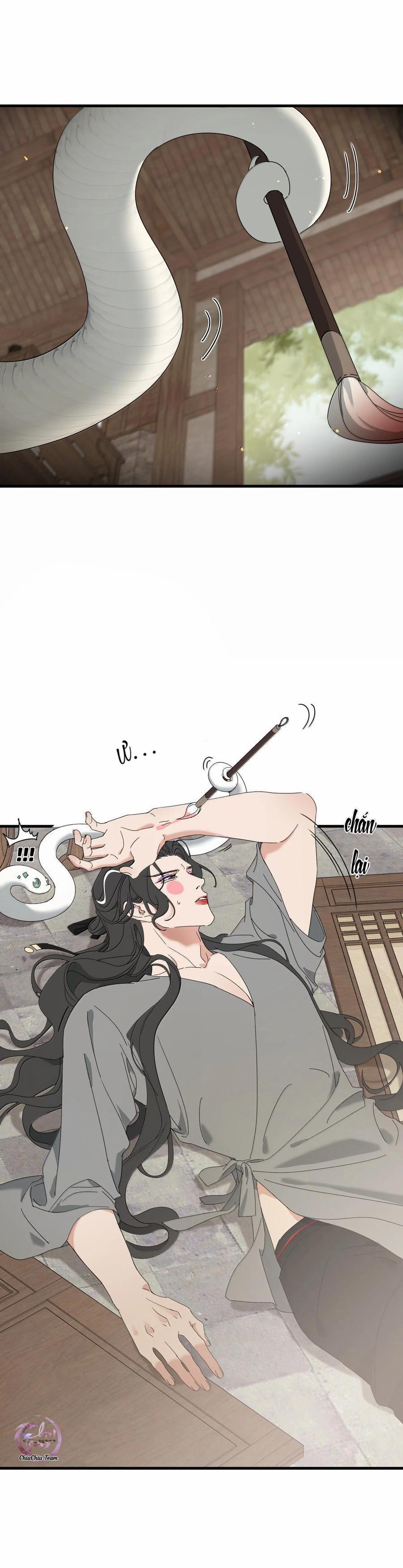 Xà Yêu Muốn Bỏ Trốn 18 NGANG RAW trang 4