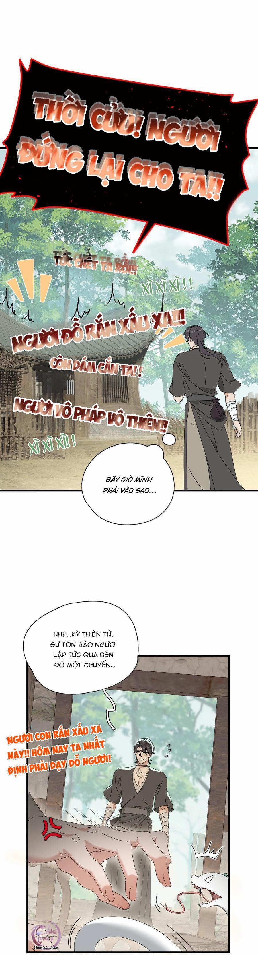 Xà Yêu Muốn Bỏ Trốn 18 NGANG RAW trang 6