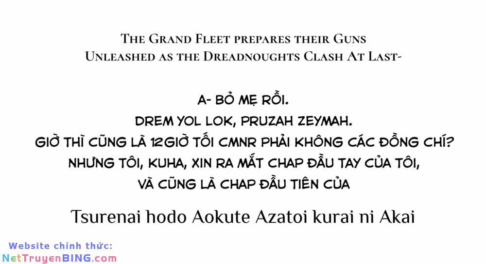 Xanh Của Lạnh Lùng. Đỏ Của Xảo Quyệt. 1 trang 1