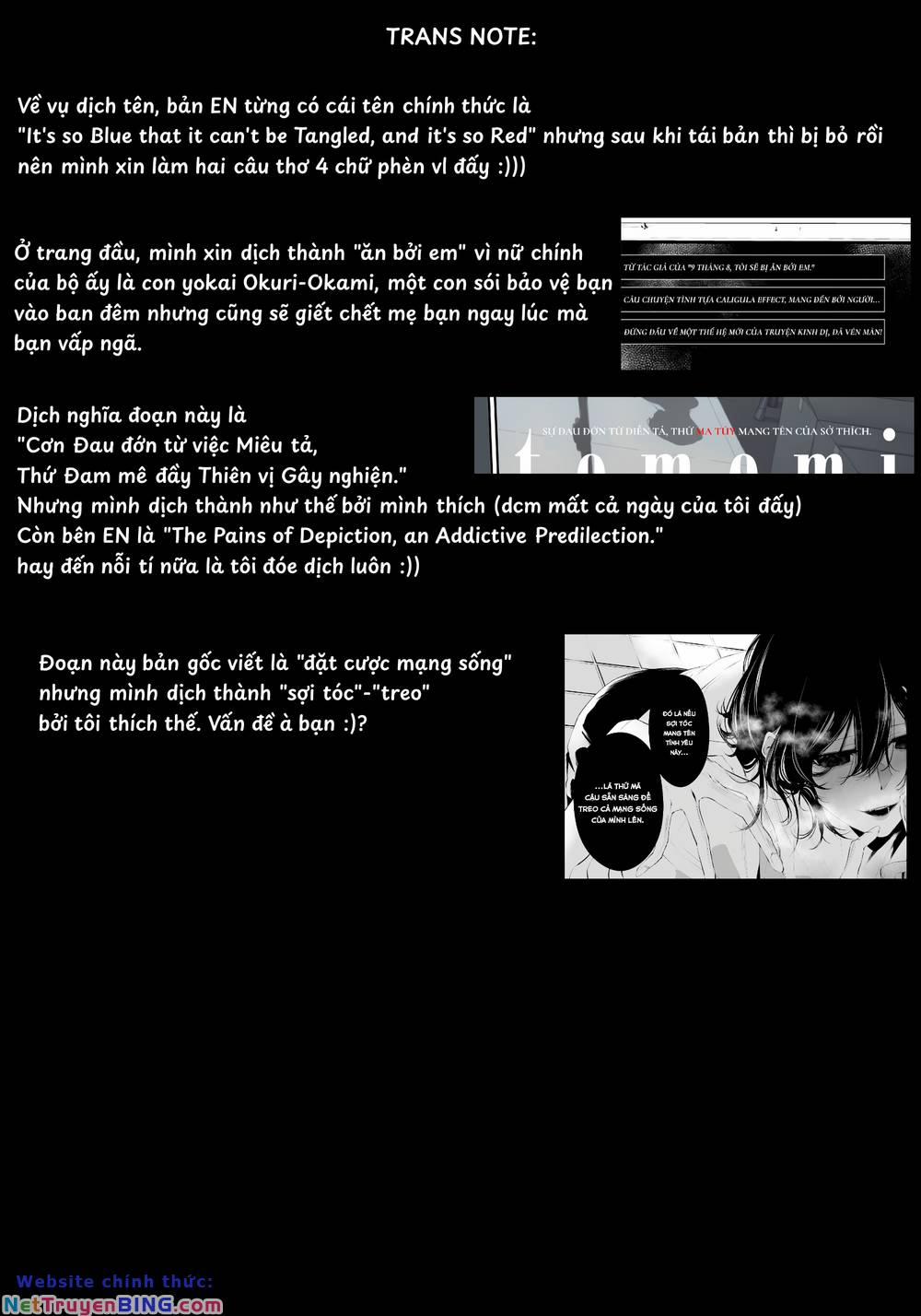 Xanh Của Lạnh Lùng. Đỏ Của Xảo Quyệt. 1 trang 56