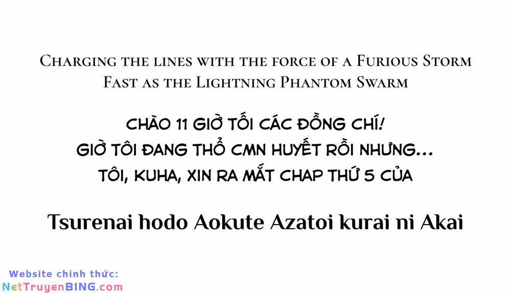 Xanh Của Lạnh Lùng. Đỏ Của Xảo Quyệt. 5 trang 1