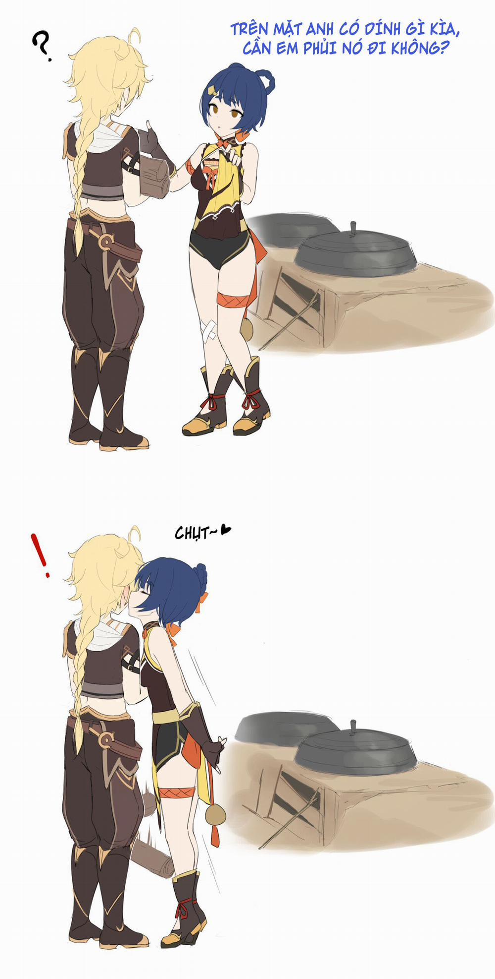 Xiangling sếch với Aether Oneshot trang 2