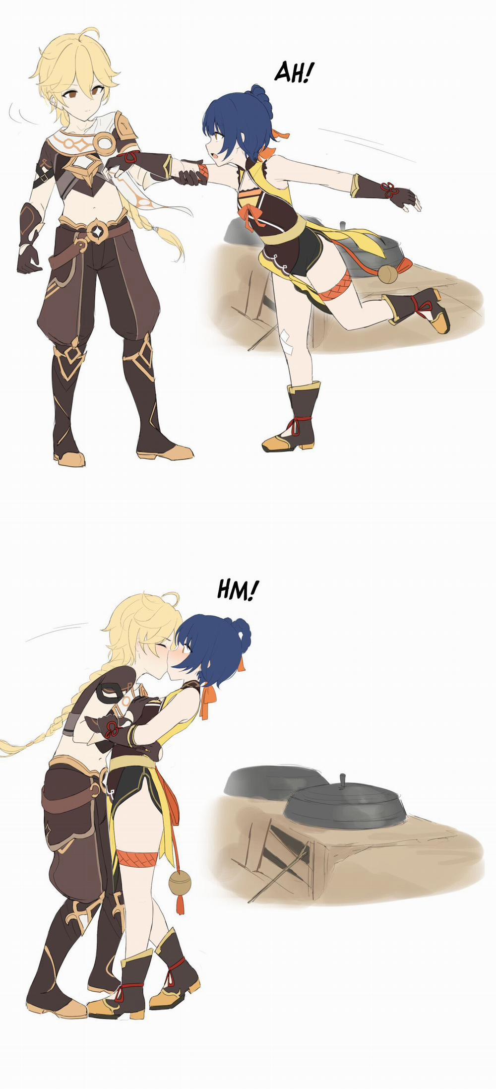 Xiangling sếch với Aether Oneshot trang 4