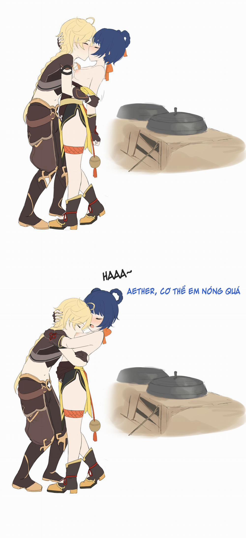 Xiangling sếch với Aether Oneshot trang 5