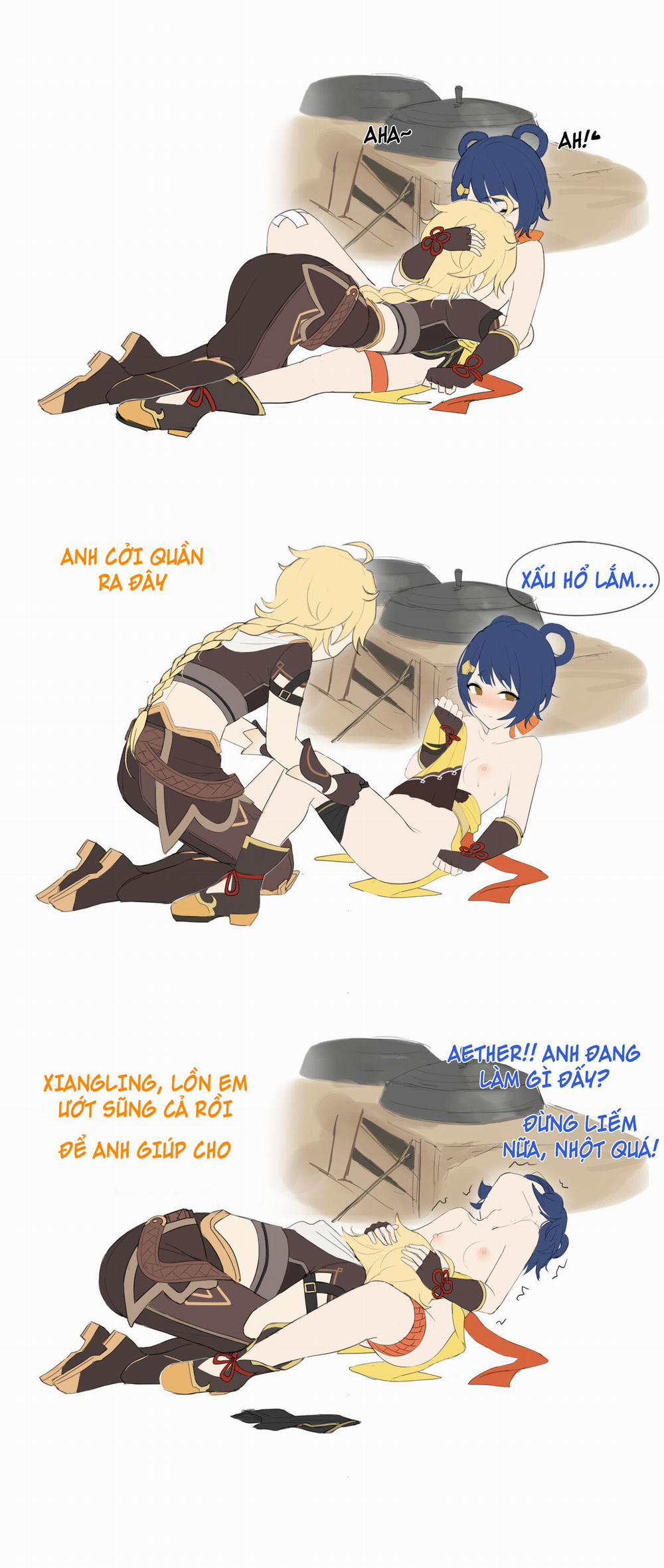 Xiangling sếch với Aether Oneshot trang 6