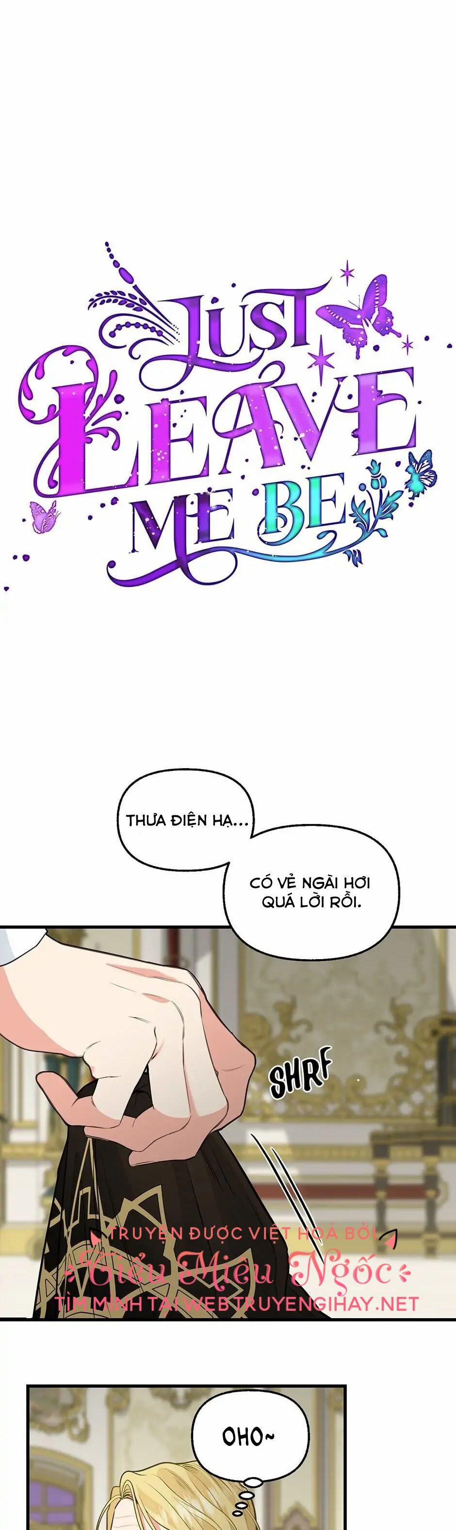 Xin Hãy Bỏ Mặc Tôi 60 trang 0