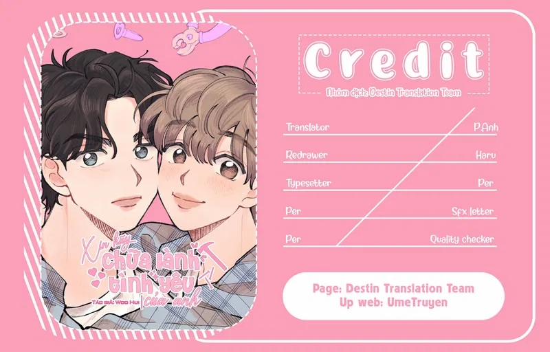 Xin Hãy Chữa Cả Tình Yêu Của Em 12 trang 0