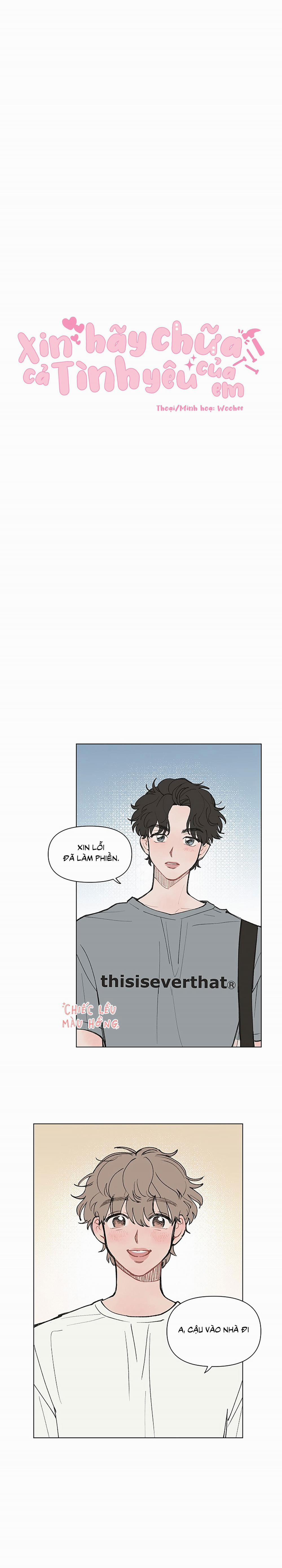 Xin Hãy Chữa Cả Tình Yêu Của Em 5 trang 1