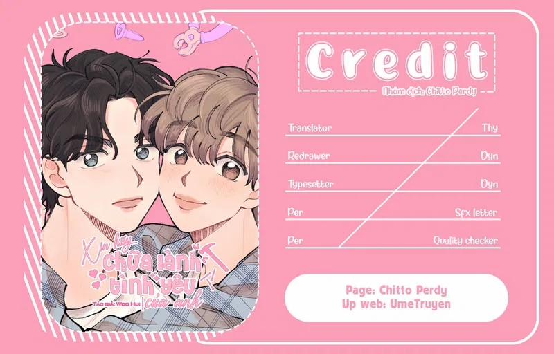 Xin Hãy Chữa Cả Tình Yêu Của Em 9 trang 0