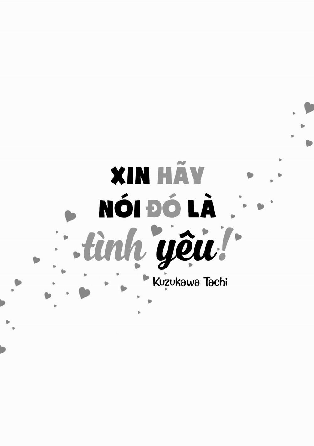 Xin Hãy Nói Đó Là Tình Yêu 1 trang 1