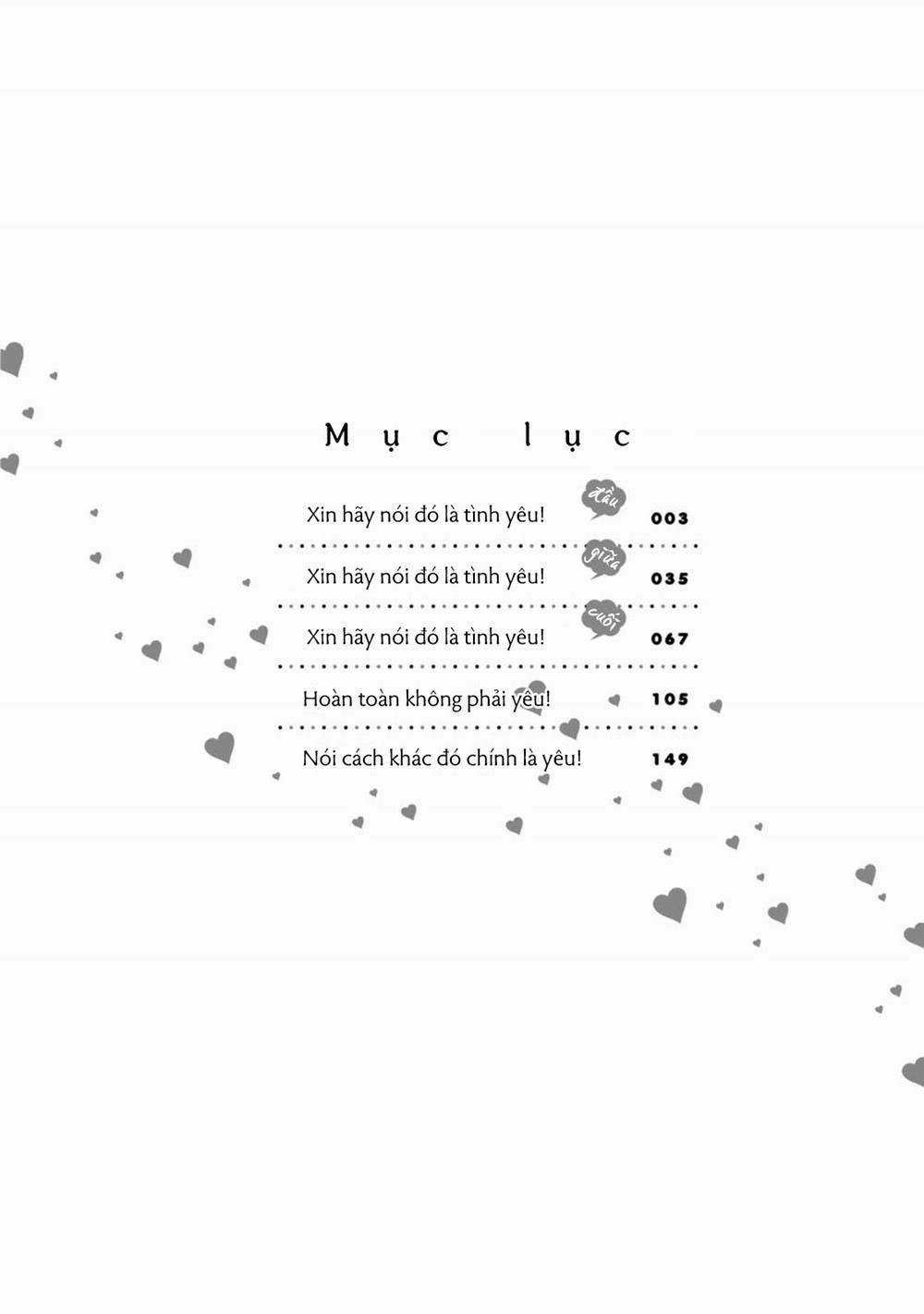 Xin Hãy Nói Đó Là Tình Yêu 1 trang 2