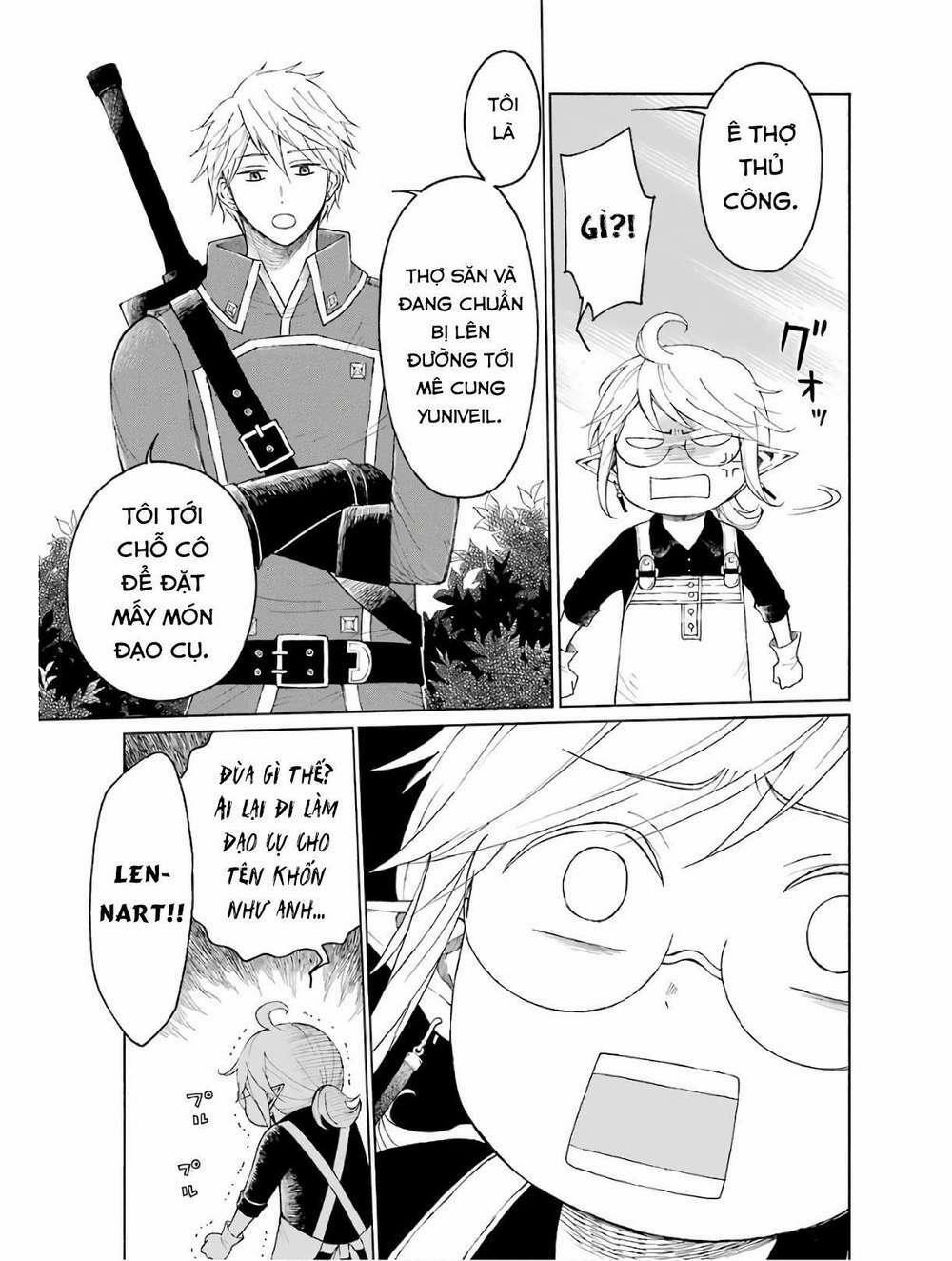 Xưởng Thủ Công Của Nàng Yêu Tinh Và Chàng Thợ Săn 3 trang 11