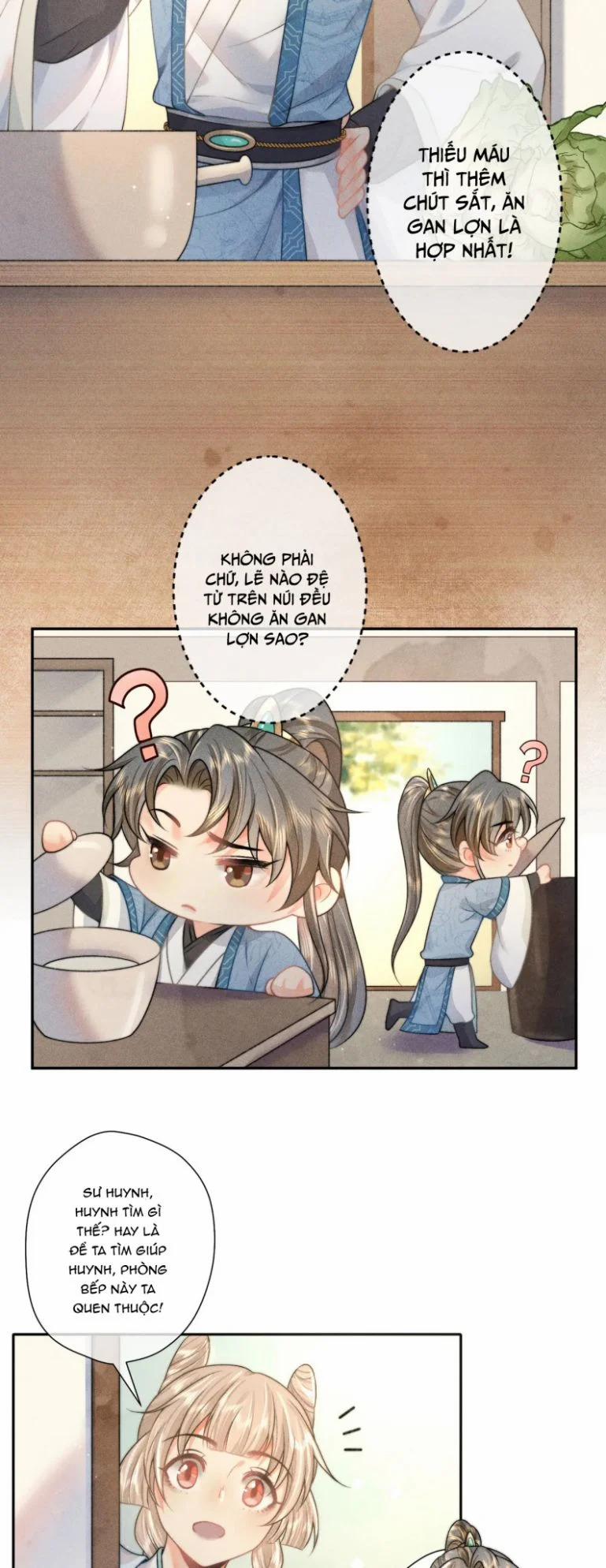 Xuyên Thành Đồ Đệ Ngốc Nghếch Của Hắc Tâm Liên 12 trang 10