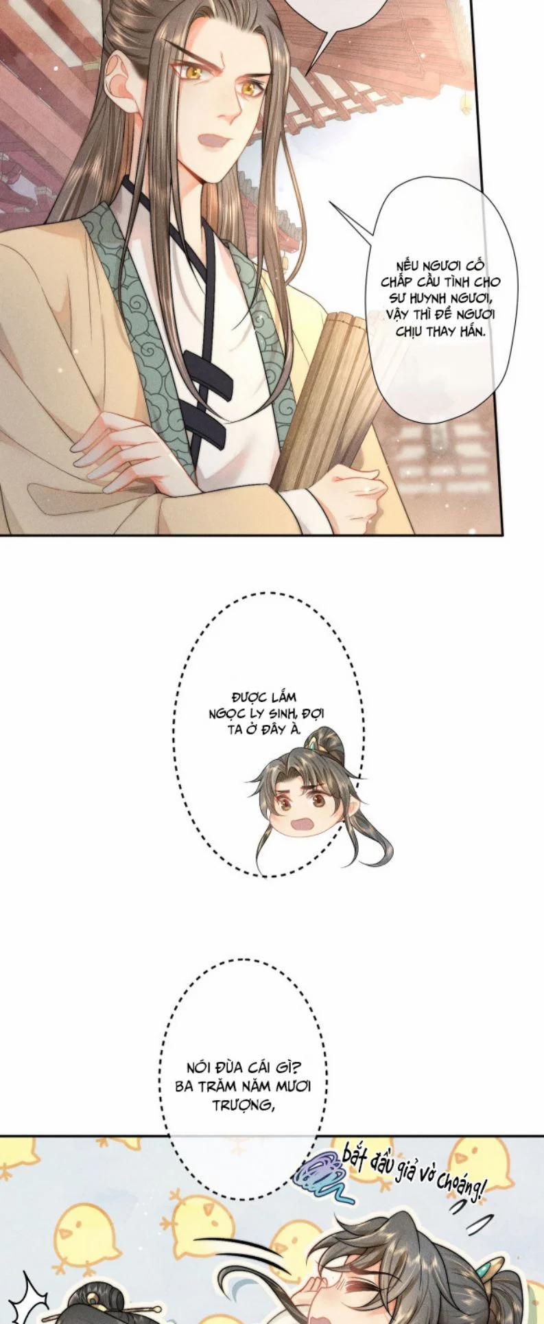 Xuyên Thành Đồ Đệ Ngốc Nghếch Của Hắc Tâm Liên 4 trang 13