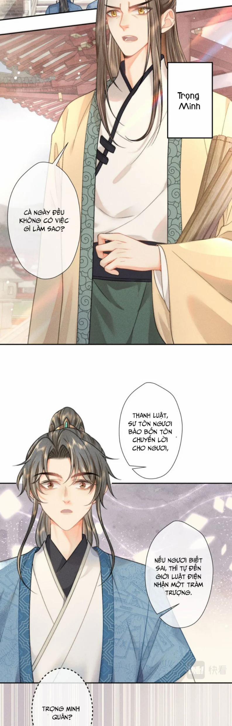 Xuyên Thành Đồ Đệ Ngốc Nghếch Của Hắc Tâm Liên 4 trang 7