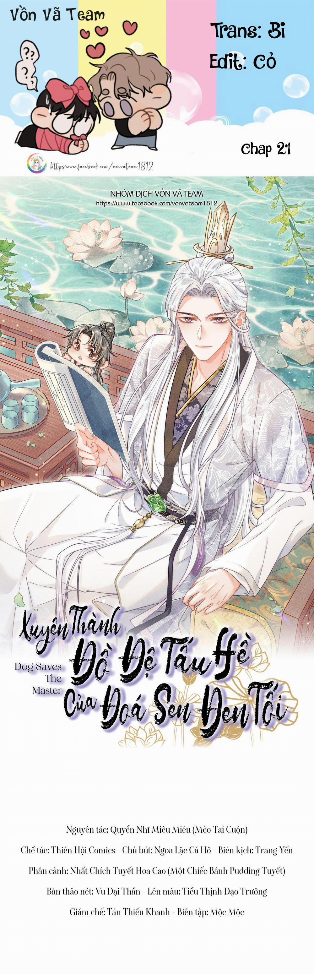 Xuyên Thành Đồ Đệ Tấu Hề Của Đoá Sen Đen Tối 21 Ngang raw trang 0