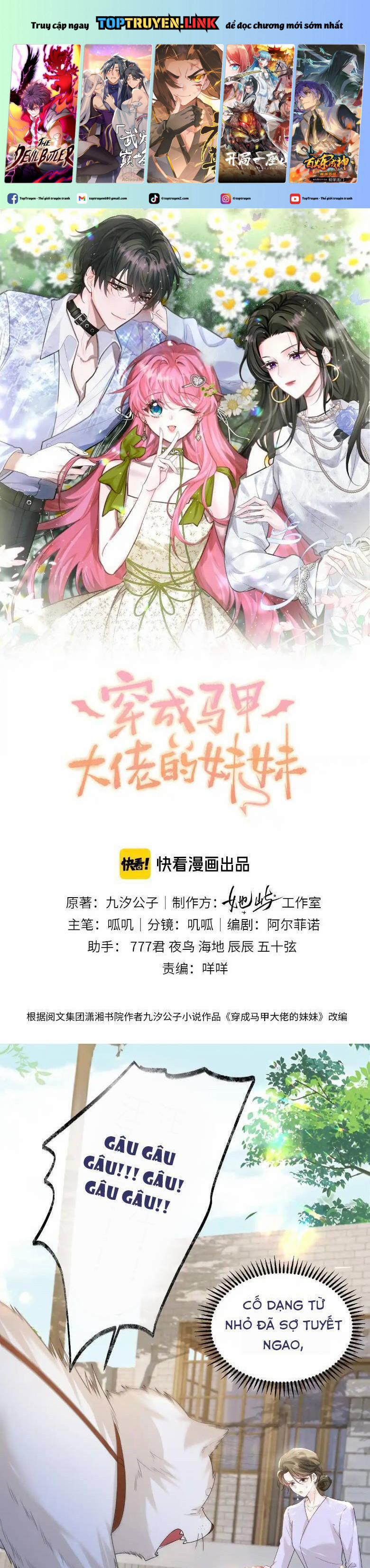 Xuyên Thành Tiểu Muội Của Đại Lão Giấu Mặt 17 trang 0