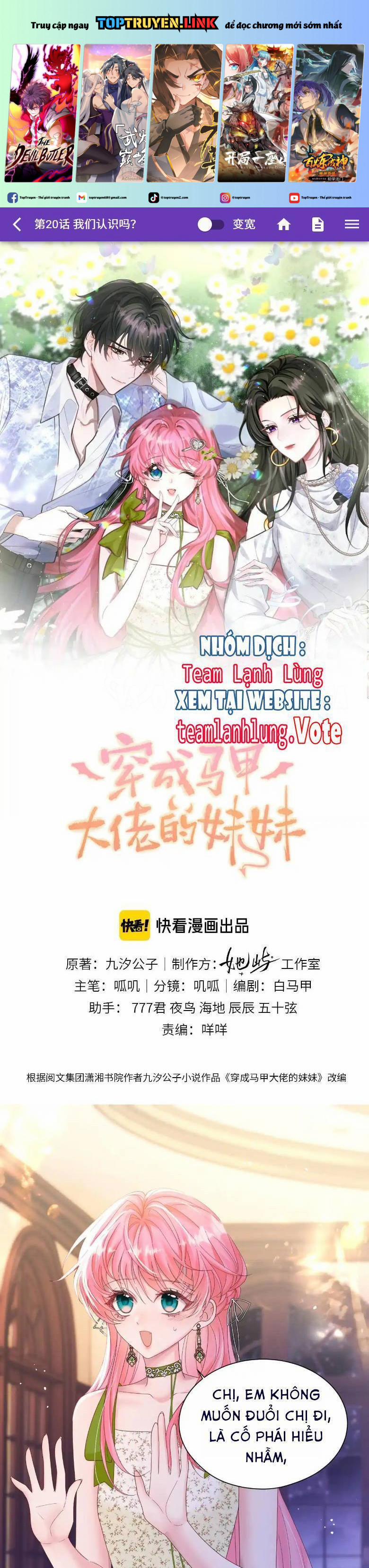 Xuyên Thành Tiểu Muội Của Đại Lão Giấu Mặt 20 trang 0