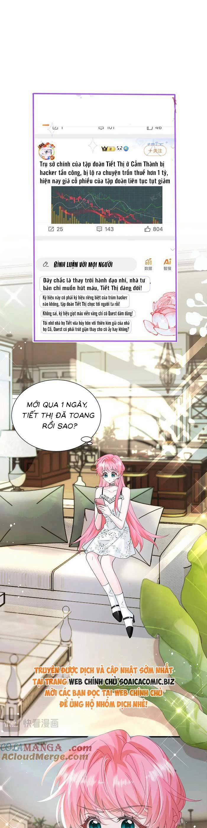 Xuyên Thành Tiểu Muội Của Đại Lão Giấu Mặt 35 trang 12