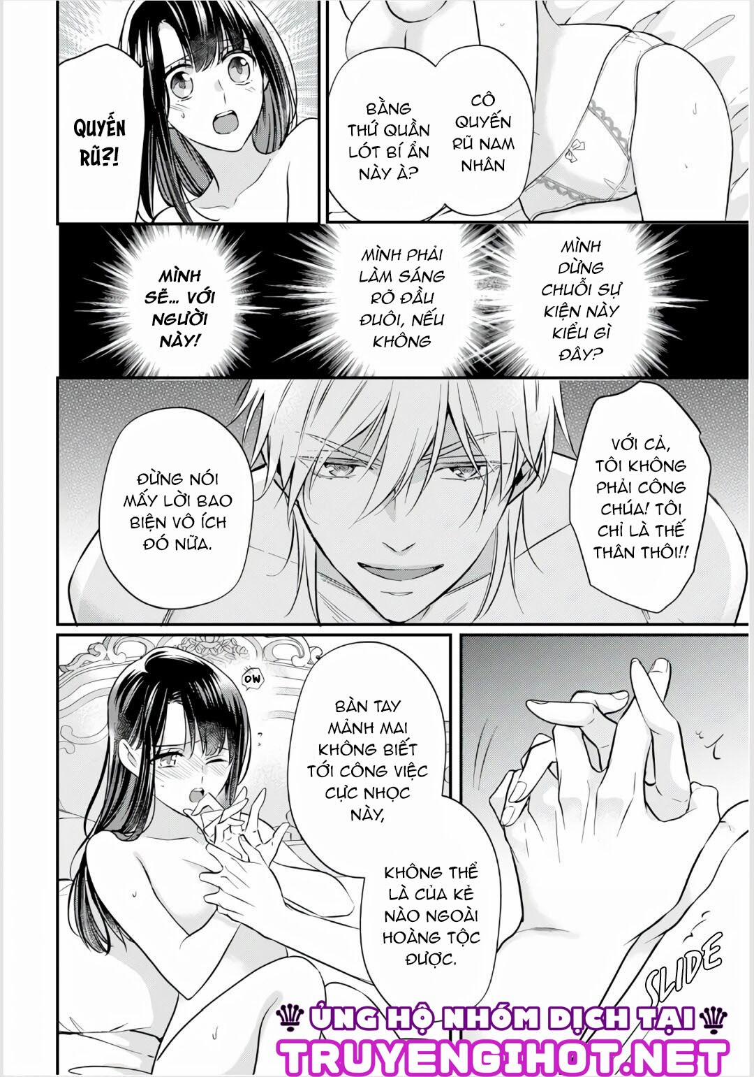 Xuyên Vào Thế Giới Khác, Trở Thành Thế Thân Cho Công Chúa Rồi Bị Bạo Chúa Mang Đi 2.2 trang 2