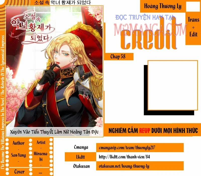 Xuyên Vào Tiểu Thuyết Làm Nữ Hoàng Tàn Độc 58 trang 0